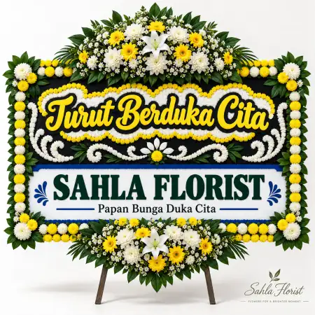 Papan Bunga Duka Gading Serpong